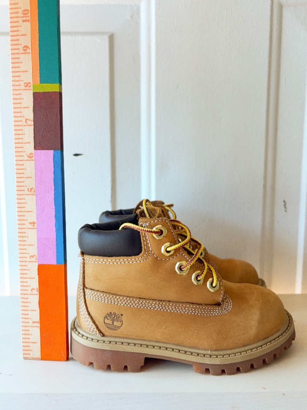 Timberland Toddler Boots 8M Wheat Classic 6 Inch Waterproof Mini Streetwear
